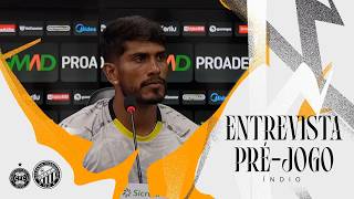 Entrevista | Pré-jogo Coritiba x Operário - Índio