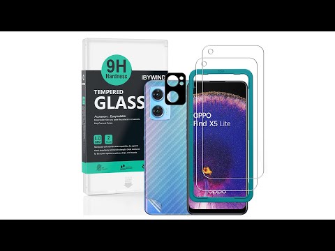 Oppo Find X5 Lite 5G Tempered glass ibywind Protector & Easy Install Kit And Camera Lens Protector