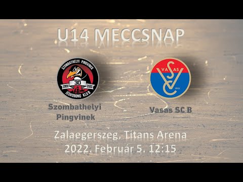 U14 358 Szombathelyi Pingvinek -  Vasas SC B (élő közvetítés)