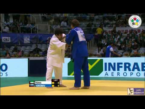 Judo 2013 World Championships Rio de Janeiro: Toma (UAE) - Vorobev (RUS) [-81kg]