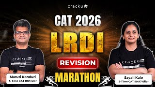 CAT 2026 DILR Complete Revision Marathon by Maruti Sir & Sayali Ma'am | 5-Hour Mega Marathon