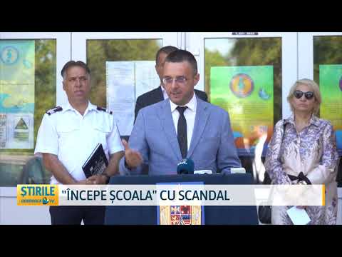 "Începe școala" cu scandal