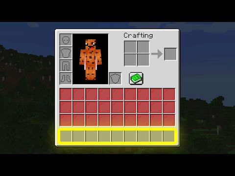 Unbelievable! Beating Minecraft with just my hotbar!