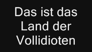 Frei.Wild Land der Vollidioten