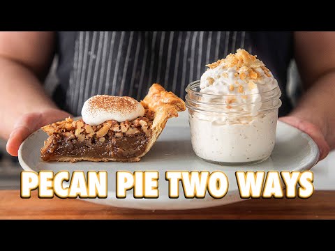 The Easiest Pecan Pie Ever (2 Ways)