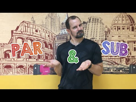 Sub? Par? What does it mean if we put them together? 【Daily Conversation】Kane's English