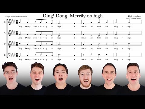 Sing along with The King's Singers: Ding! Dong! Merrily on high