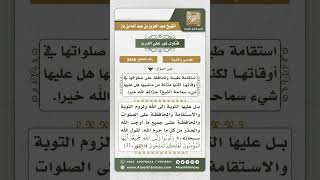 صورة 8445 - الواجب على من تاب من ترك الصلاة  -  نور على الدرب