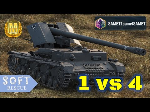 WT auf.Pz.IV: 7100 Damage , 6 Frags (1vs4) - WOT BLITZ -