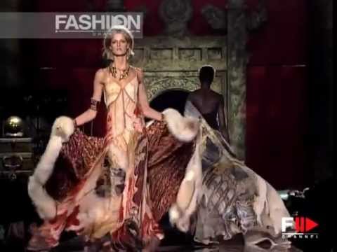 "Roberto Cavalli" Spring Summer 2003 Milan 4 of 4 Pret a Porter Woman by FashionChannel