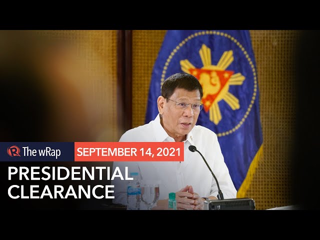 Duterte: Cabinet officials must get presidential approval to appear in Senate probes