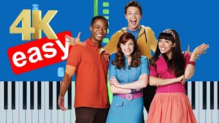 The Fresh Beat Band - Get Up And Go Go (Slow Easy Medium) Piano Tutorial 4K