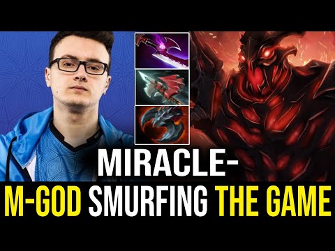 Miracle- [Shadow Fiend] IMBA Rage Combo Smurf | Dota 2 Pro Gameplay