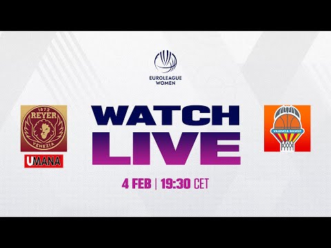 LIVE - Umana Reyer Venezia v Valencia Basket Club | EuroLeague Women 2025-26 | Round of 16
