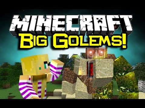 ThnxCya - Minecraft BIG GOLEM MOD Spotlight! - Mo' Creatures = Epic Mobs! (Minecraft Mod Showcase)