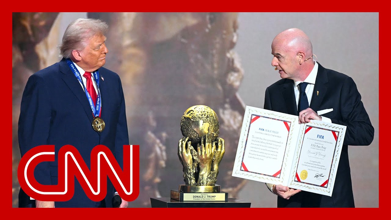 Trump wins new FIFA peace prize