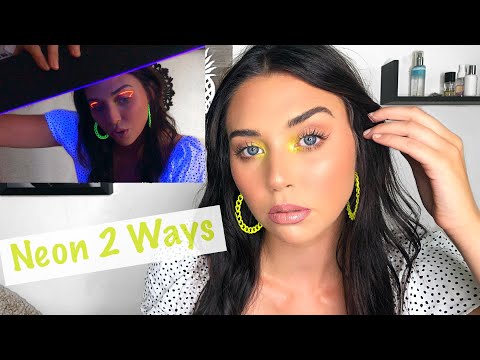 How To Incorporate NEON Into Your Makeup Looks | Wearable AND Expressive!!