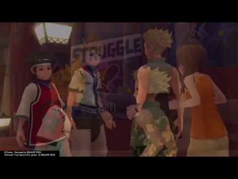 Kingdom Hearts II Final Mix (PS4) Cutscene #24 - Restoration at 48 percent and Promise Forgotten