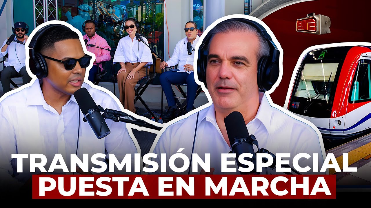 TRANSMISION ESPECIAL PRESIDENTE INAUGURA  NUEVOS VAGONES DEL METRO