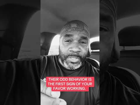 They will begin to act odd once they are tired of you ignoring them. A shift has occurred.