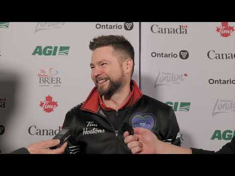 Media Scrum - Draw 15 - 2023 Tim Hortons Brier