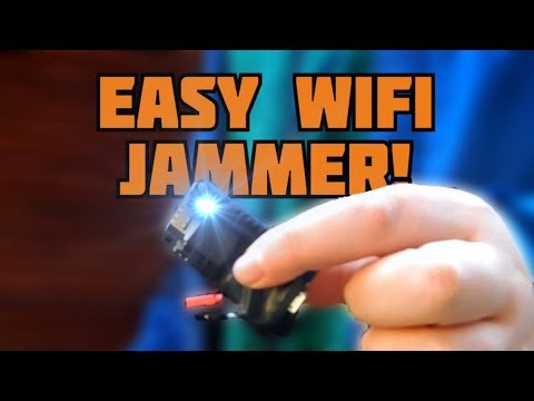 How To Make a WIFI 'Jammer'