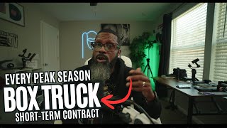 Every Amazon Relay Peak Season box truck contract for 2025 🚚💨