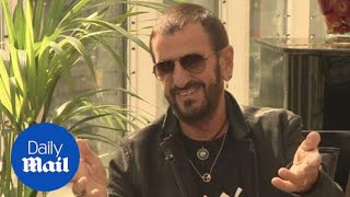 Ringo Starr talks about 19th studio album 'Give More Love.' - Daily Mail