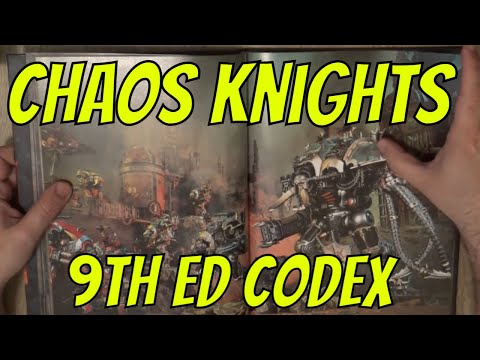 Codex Chaos Knights 9th Ed