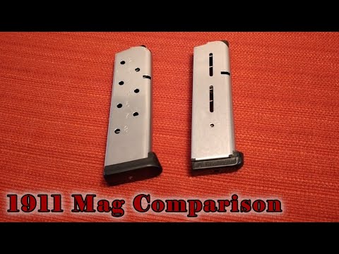 Wilson Combat \u0026 Sig Sauer 1911 Magazine Comparison