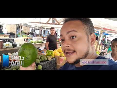 Feira livre em Juripiranga Paraíba 