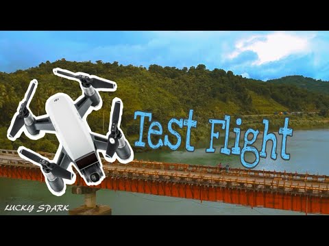 Pinalipad ko ang drone sa Cadac-an bridge Leyte