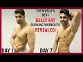 BEST Workout To Reduce BELLY FAT In 1 Week - 100% WORKS!