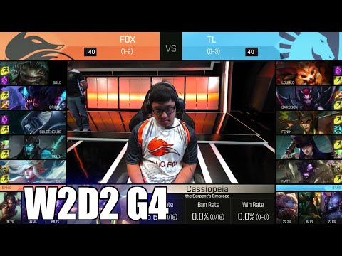 Echo Fox vs Team Liquid | Week 2 Day 2 S6 NA LCS Spring 2016 | FOX vs TL G1 W2D2