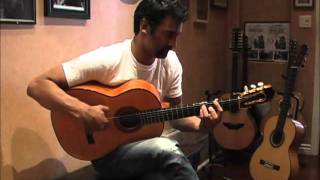 Marcus Nand Playing Flamenco at Candelas Guitasr.wmv