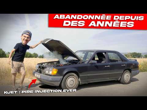 JE SAUVE UNE W124 DE LA CASSE (et c'est pas gagné ptdr)