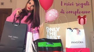 I miei regali di compleanno: Moschino, Pandora, Adidas... 🎁