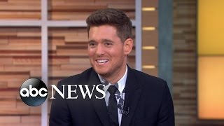 Michael Buble Live Interview on GMA
