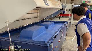 Cách Người Ta Dán Veneer Lên Các Bè Mặt Cong, Làm Tủ Góc Uốn Cong HT-V2500P