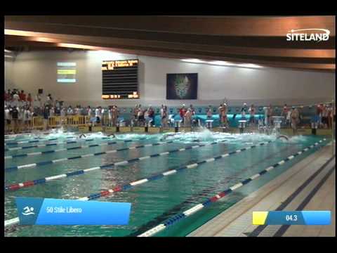 Serie 19 dei 50 Stile Libero  Assoluti Maschi Master - Campionati Regionali Masters 2014 di Veneto