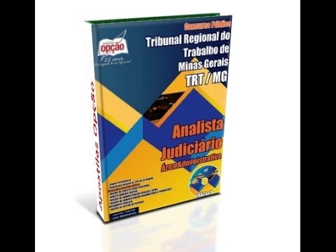 Apostila TRT-MG 3ª Região 2015 - Analista Judiciário - Área Administrativa