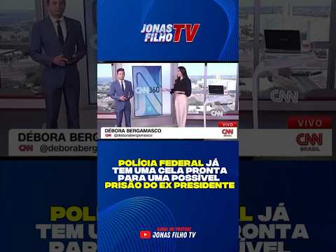 Polícia federal já tem cela separada para Bolsonaro. #noticias #política