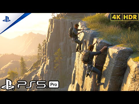 (PS5) Uncharted 4 - Extreme Parkour Mission | Ultra Realistic Graphics Immersive Gameplay [4K60FPS]