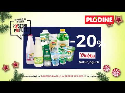 Plodine super akcija od 16.-18.12.2019.