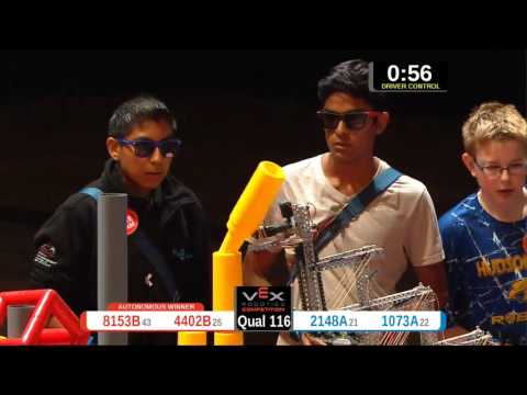 2015 VRC-MS Oppo Q116 -  (8153B 2148A) 65-Opportunity Div-VRC Middle School-VEX Worlds 2015