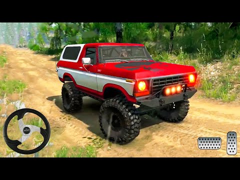 SUV OffRoad Jeep Driving Games - Offroad 4x4 Jeep Simulator Games - Android GamePlay