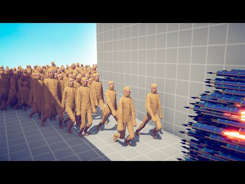 100x MUMMY vs EVERY GOD - TABS | Totally Accurate Battle Simulator 2022