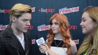 Katherine McNamara and Dominic Sherwood 'Shadowhunters' Interview