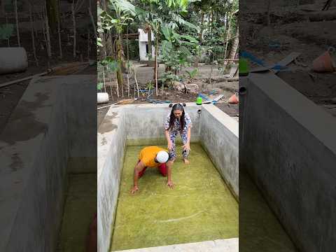 KOLAM nya ga ada air #gandol