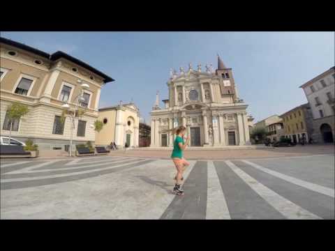 Sveta Stepanova skating Italy and Spain / October 2016